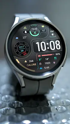 Geometric Multicolor ZKinWatch screenshot 4