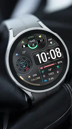 Geometric Multicolor ZKinWatch screenshot 2