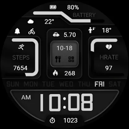 Geometry Silver ZKin Watch screenshot 7