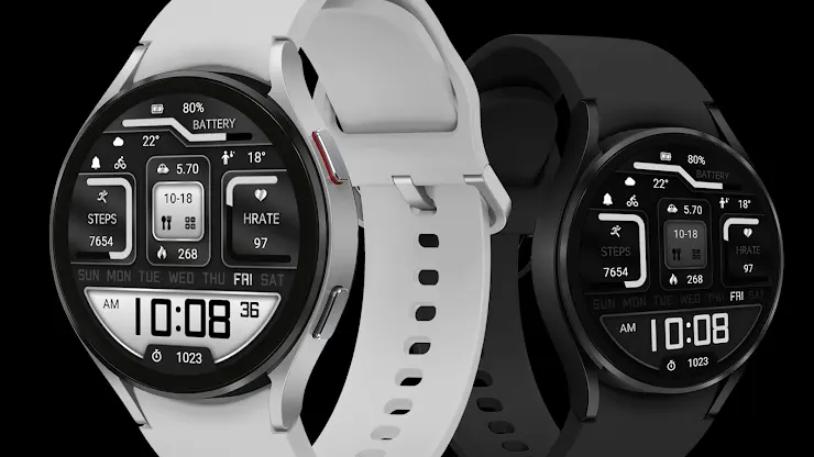 Geometry Silver ZKin Watch screenshot 1