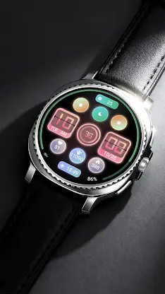 【Digital】Glow Colored Circle screenshot 3