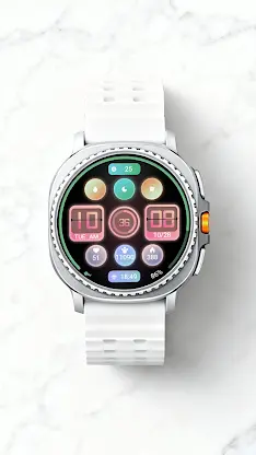 【Digital】Glow Colored Circle screenshot 2