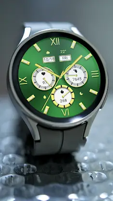 Golden Green For Wear OS screenshot 7