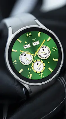 Golden Green For Wear OS screenshot 8
