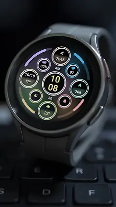 Gradient Bubble ZKin Watch screenshot 5
