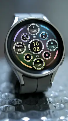 Gradient Bubble ZKin Watch screenshot 4