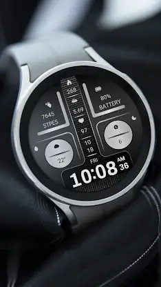 Gradient Line Block For WearOS screenshot 7
