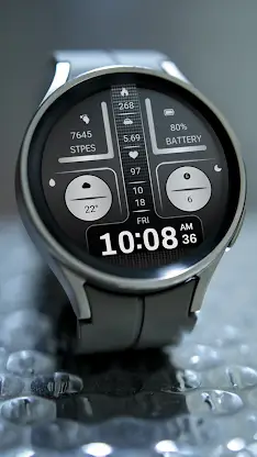 Gradient Line Block For WearOS screenshot 6