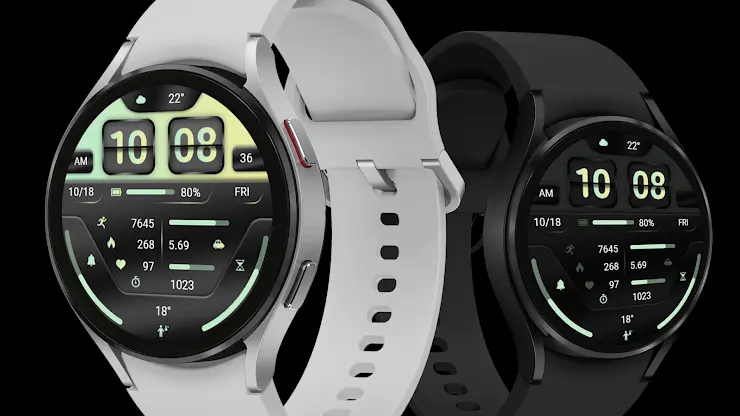 Gradual Spring Green Wear OS screenshot 4