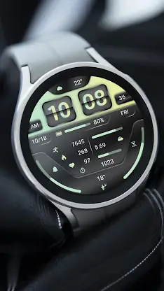 Gradual Spring Green Wear OS screenshot 7