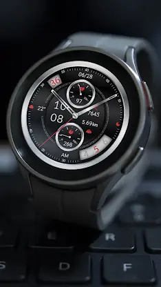 Graphite Quartz For Wear OS screenshot 6