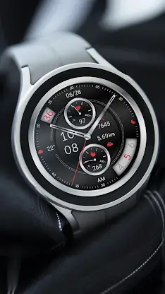 Graphite Quartz For Wear OS screenshot 2
