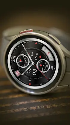 Graphite Quartz For Wear OS screenshot 3