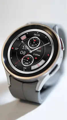 Graphite Quartz For Wear OS screenshot 4