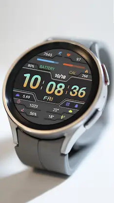ZKin Watch Gray Dark Blocks screenshot 5