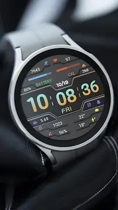ZKin Watch Gray Dark Blocks screenshot 4