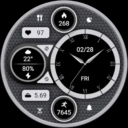ZKin Watch Gray Texture screenshot 6