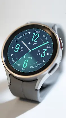 Green Glimmering For Wear OS screenshot 5