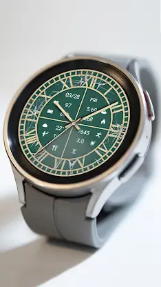 ZKinWatch Green Gold Dual Mode screenshot 4