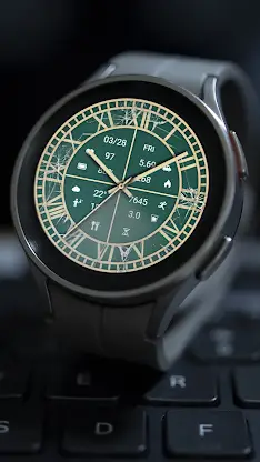 ZKinWatch Green Gold Dual Mode screenshot 6