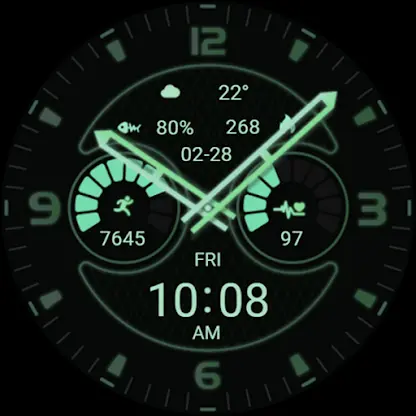 ZKin Watch Green Light Quartz screenshot 7