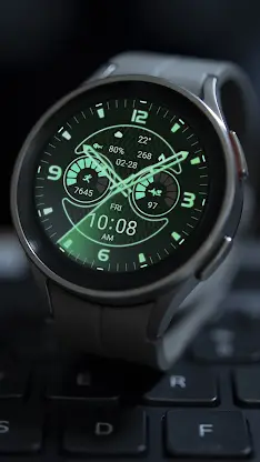 ZKin Watch Green Light Quartz screenshot 5