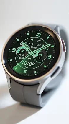 ZKin Watch Green Light Quartz screenshot 2