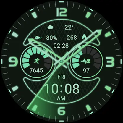 ZKin Watch Green Light Quartz screenshot 6