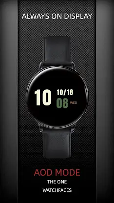 Green Number ZKin Watch screenshot 4