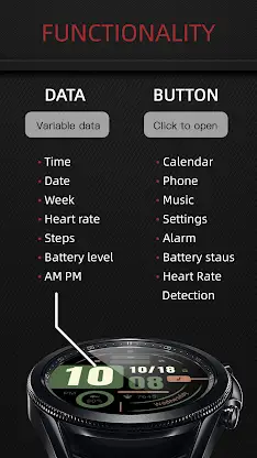 Green Number ZKin Watch screenshot 3
