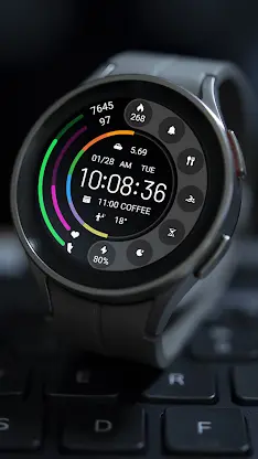 ZKin Watch Face Grey Color screenshot 5