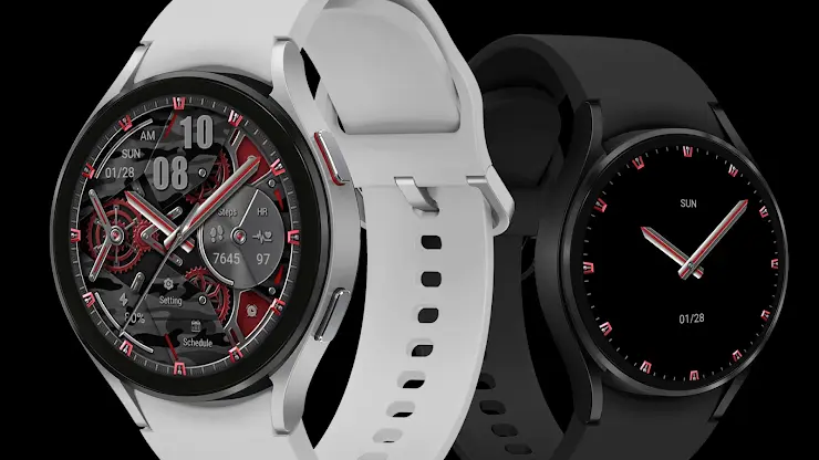 Grey Camouflage For Wear OS screenshot 1