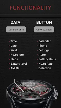 Grey Camouflage For Wear OS screenshot 2