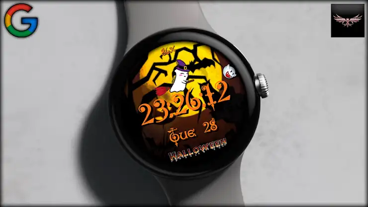 Halloween Ghost Watch Face screenshot 2