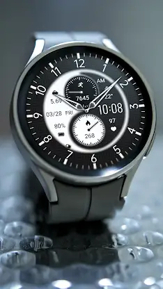 ZKin Watch Half Screen Black screenshot 4