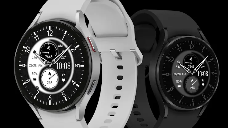 ZKin Watch Half Screen Black screenshot 1
