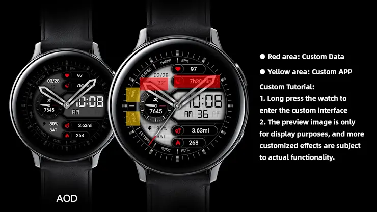 Half Screen Silver ZKin Watch screenshot 4