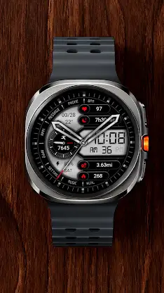 Half Screen Silver ZKin Watch screenshot 6