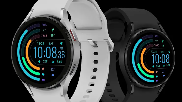 ZKin WatchFace Half Wheel Ring screenshot 1