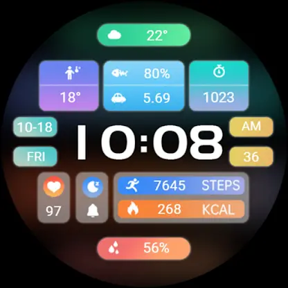 AZKin Watch Halo component screenshot 7