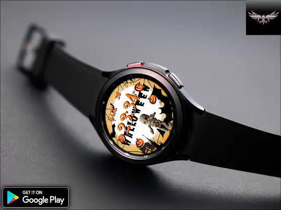 Halloween Scene Watch Face screenshot 3