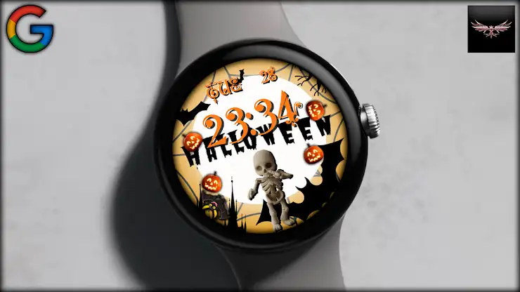 Halloween Scene Watch Face screenshot 2