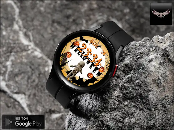 Halloween Scene Watch Face screenshot 4