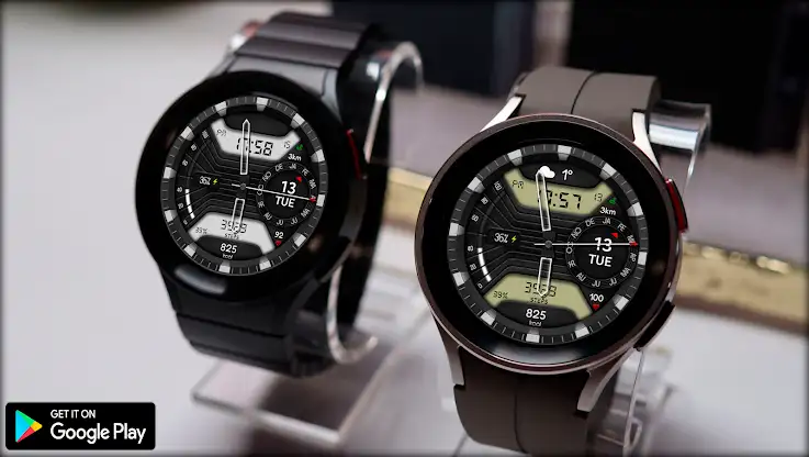 Hybrid Miltime Watch face screenshot 2