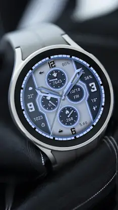 Indigo Quartz For Wear OS screenshot 7