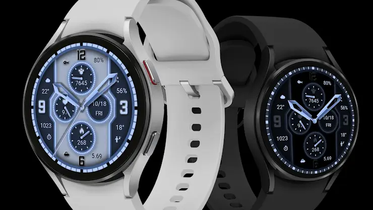 Indigo Quartz For Wear OS screenshot 4