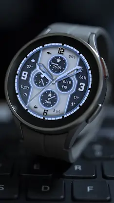 Indigo Quartz For Wear OS screenshot 8