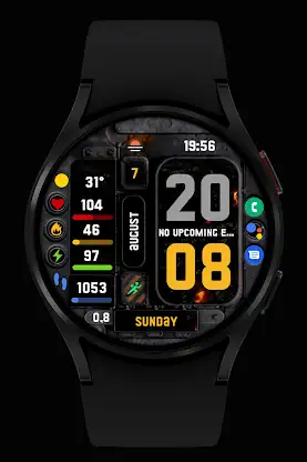 Informative Watch Face Wear OS screenshot 3