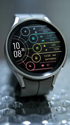 Ink Color Components Wear OS screenshot 6