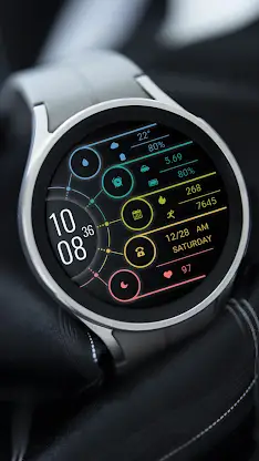 Ink Color Components Wear OS screenshot 7